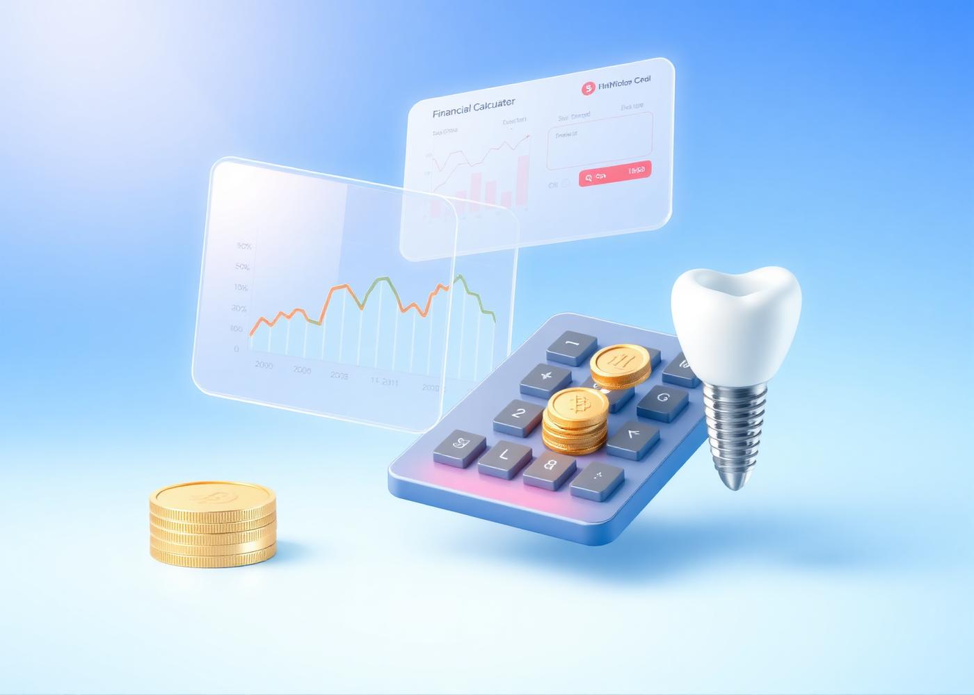Dental implant finance illustration